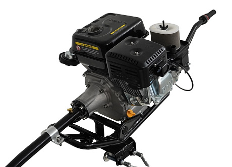 Мотор лодочный болотоход Habert (двигатель Loncin LC170F-2 D19)