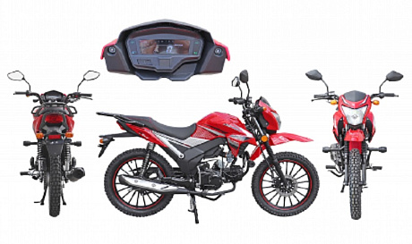 Мопед Alpha SA Max OFFROAD 73166 (тюнинг), черный