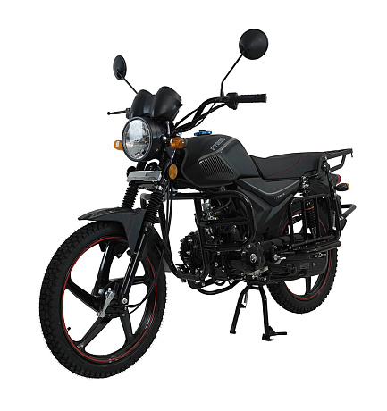 Мопед Alpha ANDES 51845 (тюнинг), черный матовый