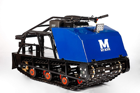 Мотобуксировщик  "Мужик" К-600/1700 (катковая подвеска, Lifan 190F D25 3A)