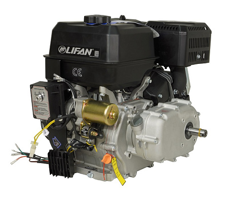 Двигатель Lifan KP460E-R, вал Ø22мм, катушка 11 Ампер