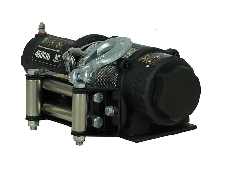 Лебедка электрическая Habert 4500LB, стальной трос