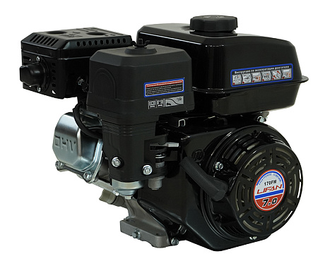 Двигатель Lifan 170FM, вал Ø19мм (UNF)