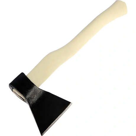 Кованый топор ТУНДРА деревянное топорище Б1, 600 г, порошковое покрытие 7660750