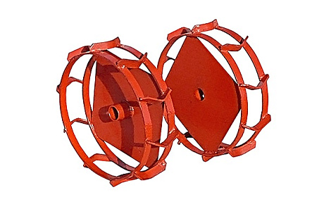 Грунтозацепы универс.метал.красные КУМ 340 Lilli(диам.340,шир.90,на вал D30)ВРМЗ 29.04.10.00.00 пара