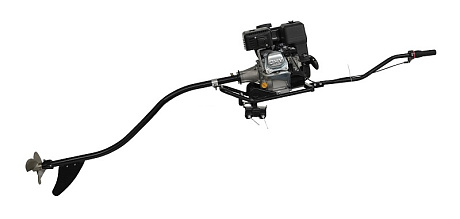 Мотор лодочный болотоход Habert (двигатель Loncin LC170F-2 D19)