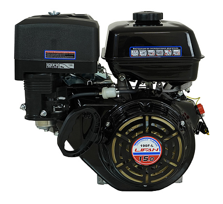 Двигатель Lifan 190F-L, вал Ø25мм