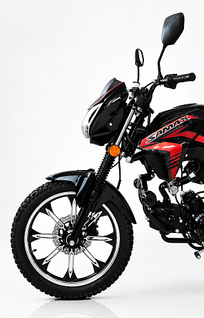 Мопед Alpha SA Max LUX 73215 (форсир.), черный