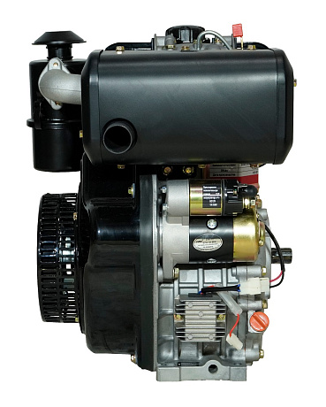 Двигатель Lifan Diesel 188FD, шлицевой вал Ø25мм, катушка 6 Ампер