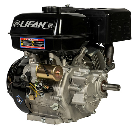Двигатель Lifan 190FD-L, вал Ø25мм, катушка 18 Ампер