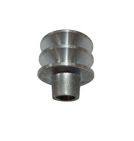 Шкив Крот D20 мм ведущий 2х ручейковый (обработанный)