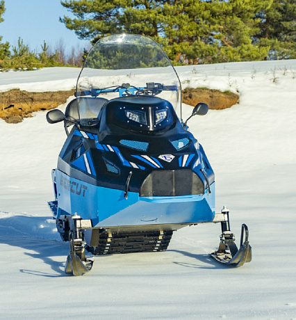 Кит-комплект Бурлак Беркут Лонг  24л.с., эл.запуск, реверс, тормоз гидравлич.