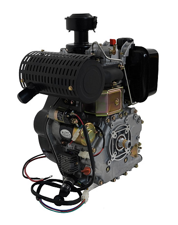 Двигатель Lifan Diesel 192FD, шлицевой вал Ø25мм, катушка 6 Ампер